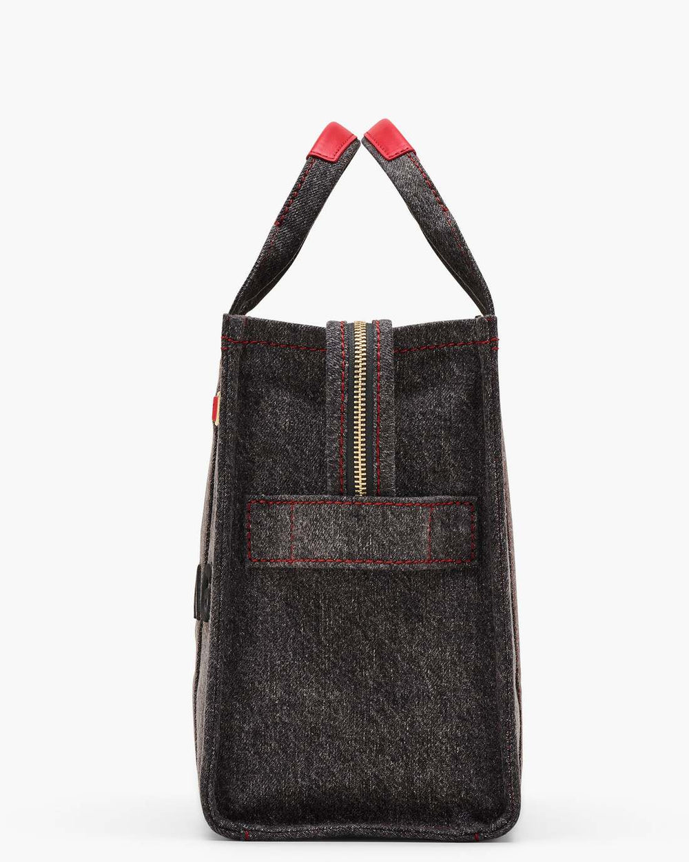 The Year Of The Horse Canvas Medium Tote Bag Black Multi - Marc Jacobs