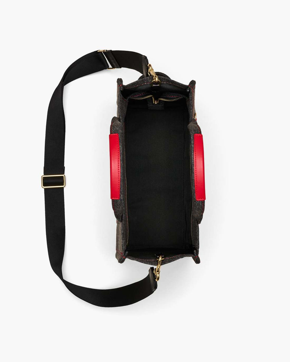 The Year Of The Horse Canvas Medium Tote Bag Black Multi - Marc Jacobs