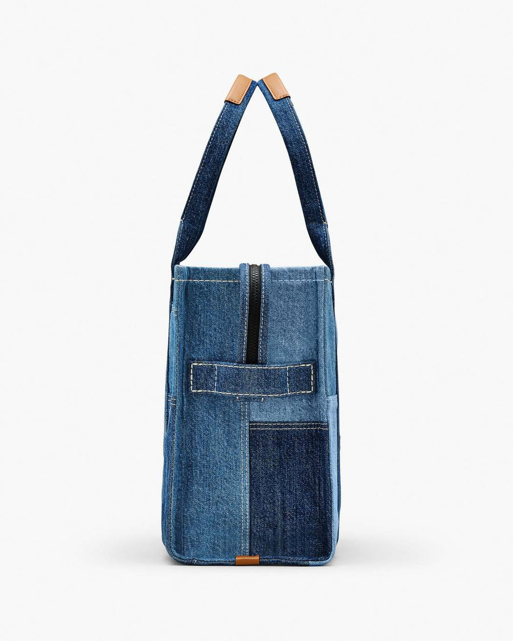The Denim Large Tote Bag Blue Denim - Marc Jacobs