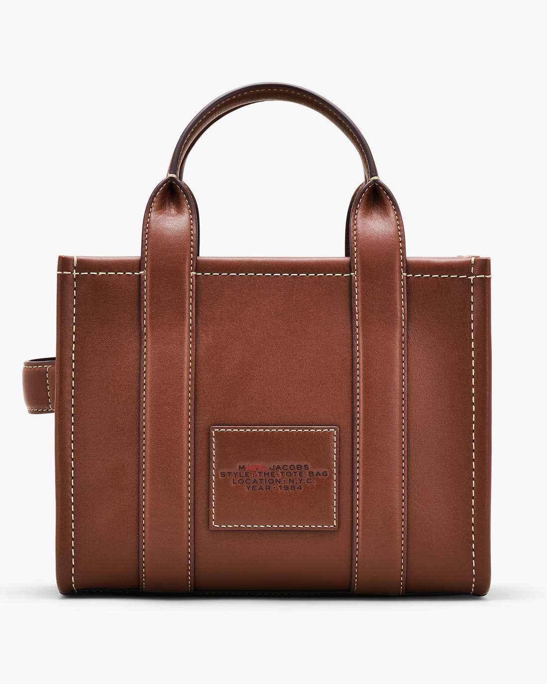 The A.P.C. X Marc Jacobs Leather Small Tote Bag Hazelnut - Marc Jacobs
