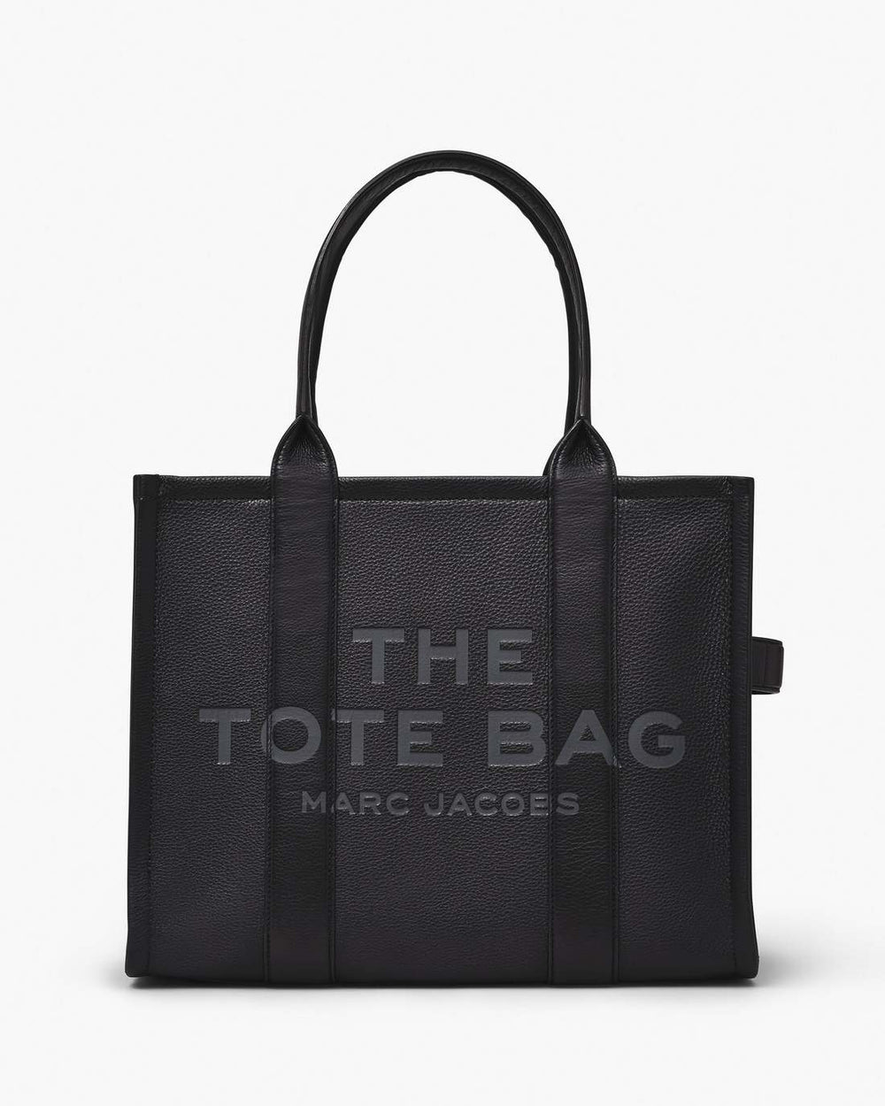 The Leather Large Tote Bag Black - Marc Jacobs