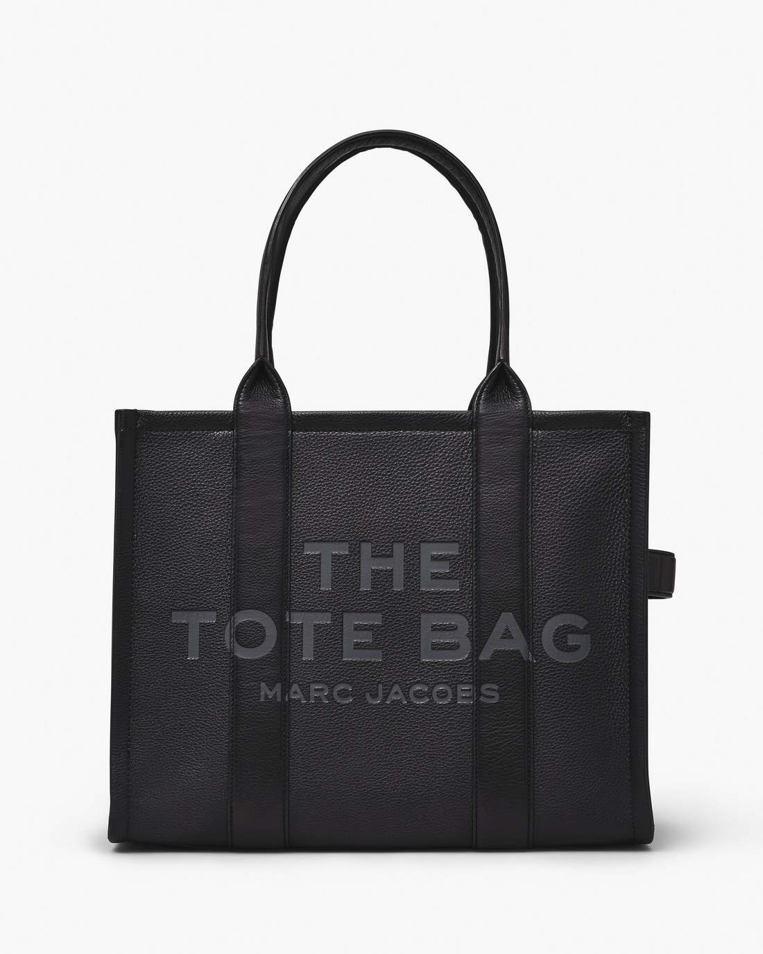 The Leather Large Tote Bag Black - Marc Jacobs