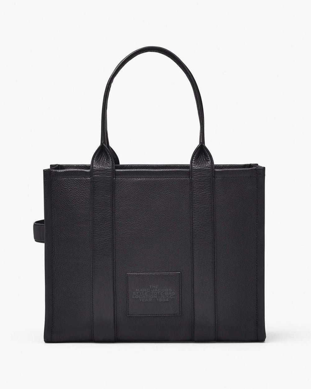 The Leather Large Tote Bag Black - Marc Jacobs