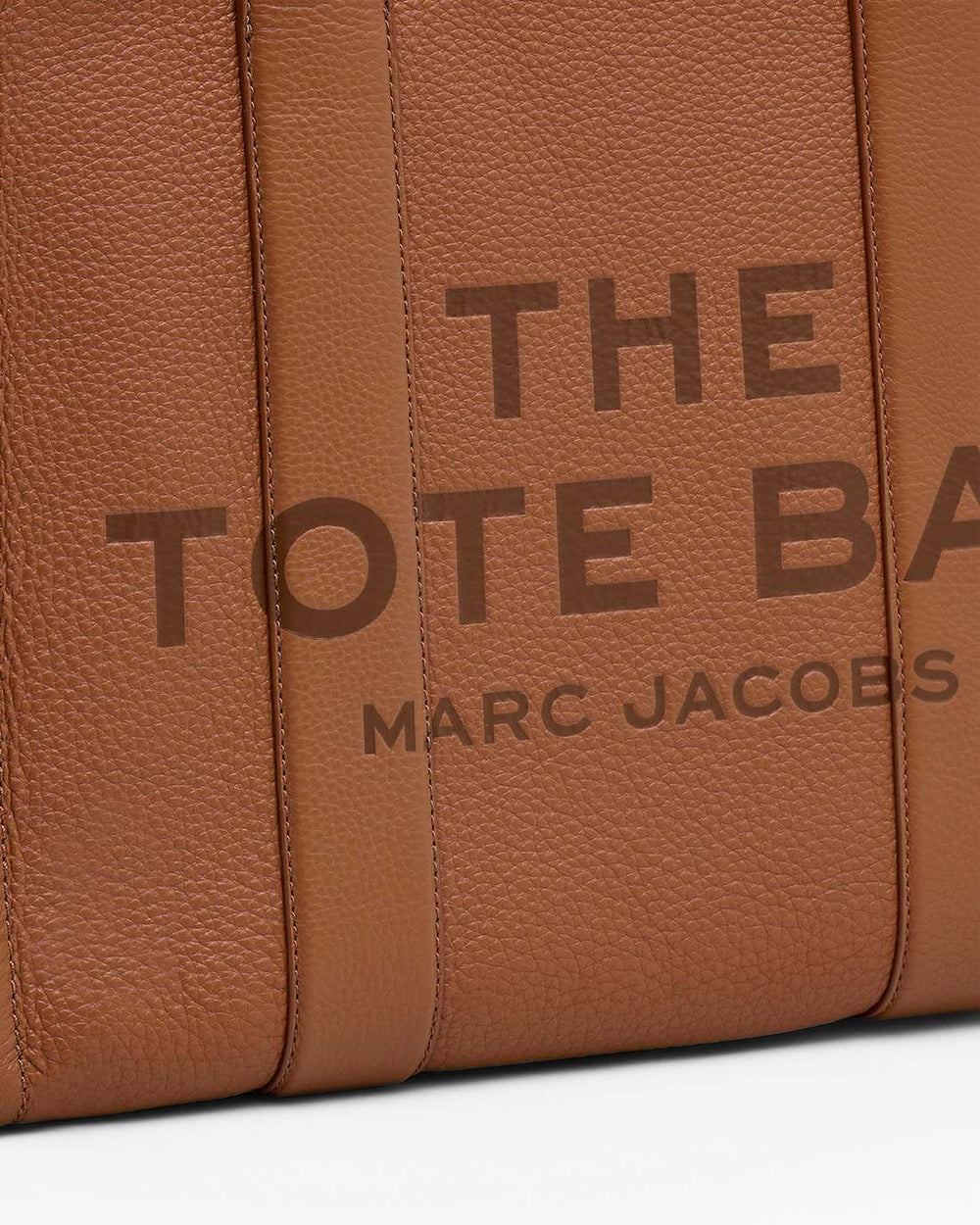 The Leather Large Tote Bag Argan Oil - Marc Jacobs