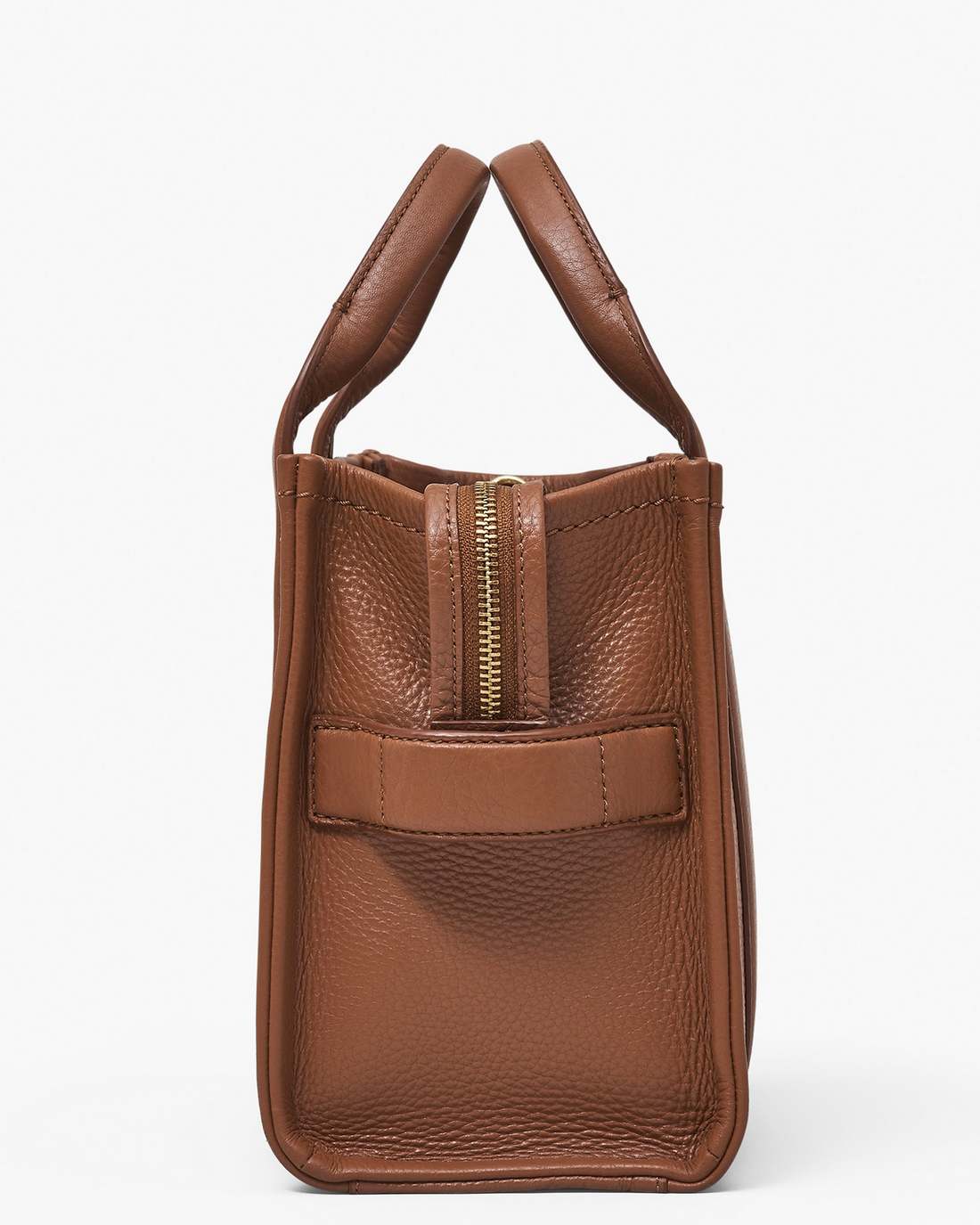 The Leather Small Tote Bag Argan Oil - Marc Jacobs