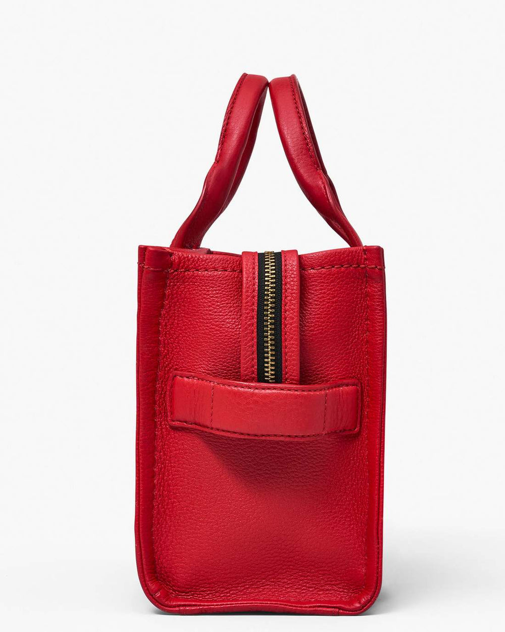 The Leather Small Tote Bag True Red - Marc Jacobs