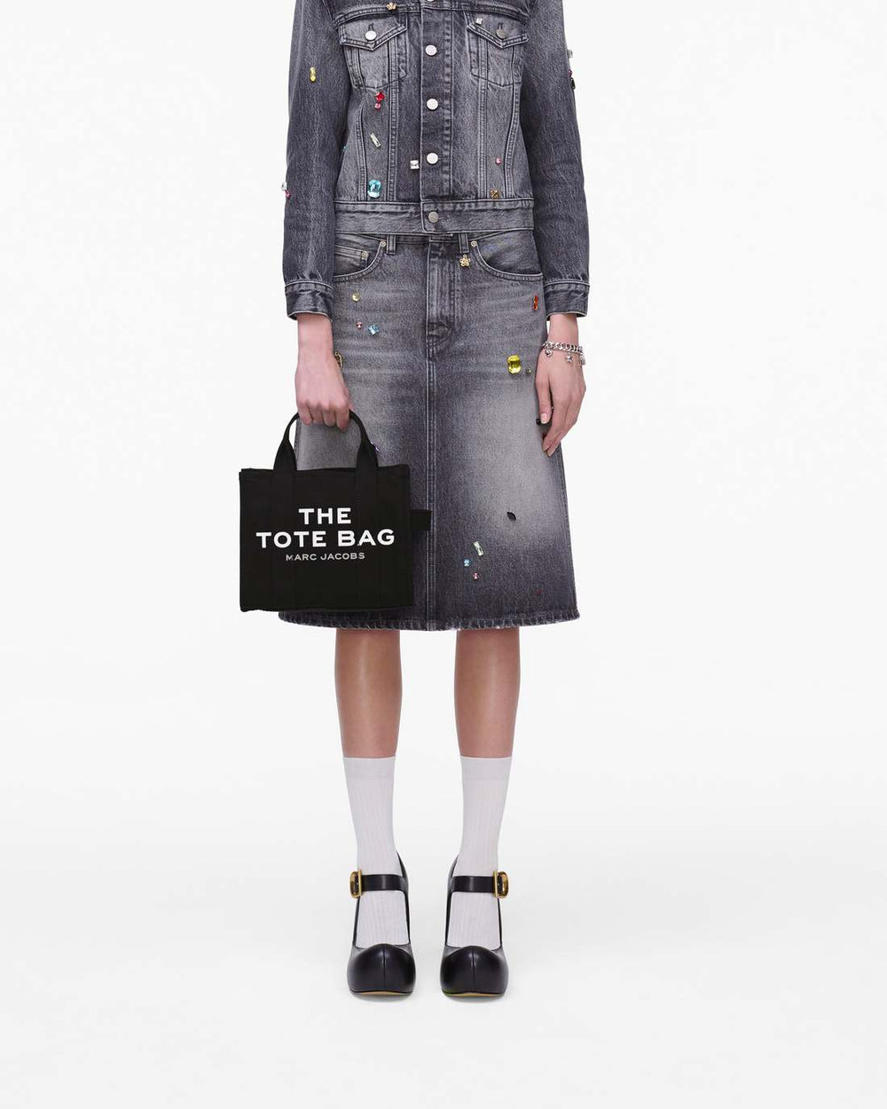 The Canvas Small Tote Bag Black - Marc Jacobs