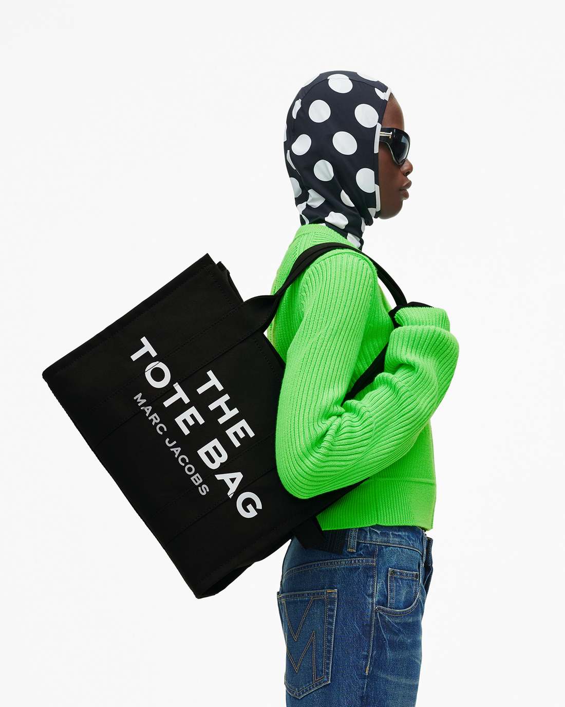 The Canvas Large Tote Bag Black - Marc Jacobs