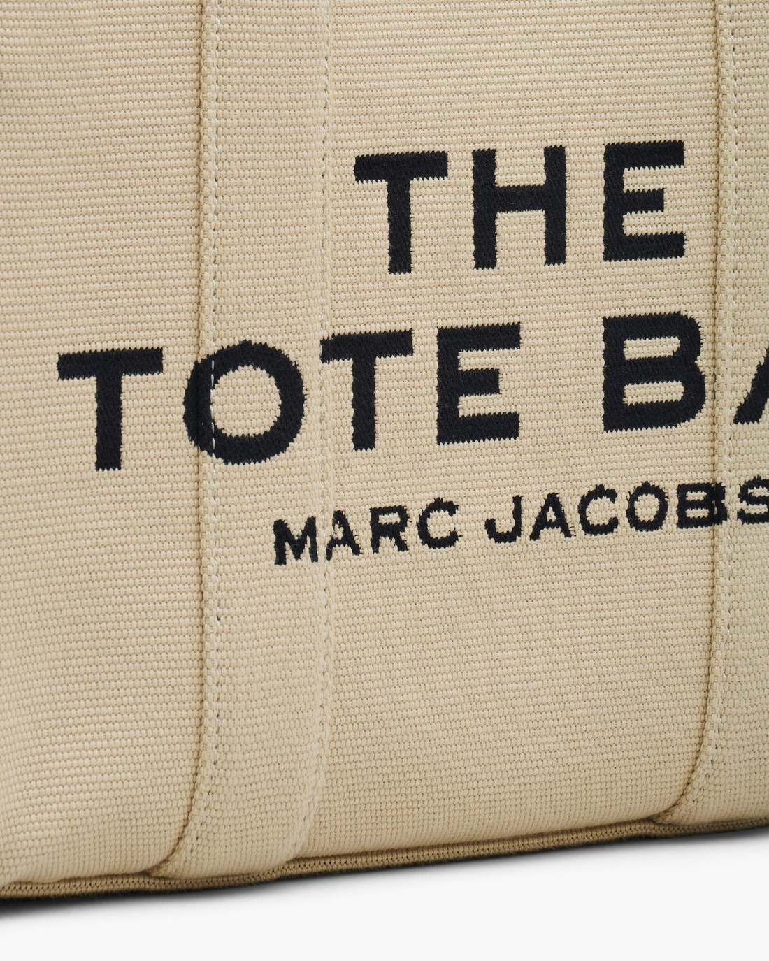 The Jacquard Medium Tote Bag Warm Sand - Marc Jacobs