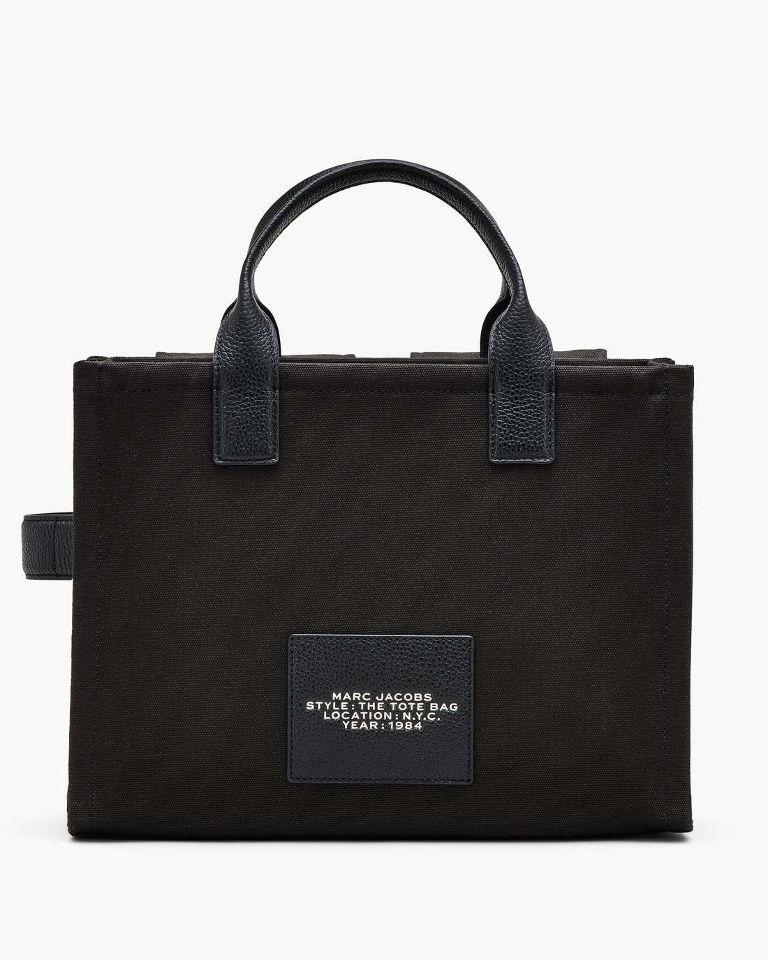 The Cargo Canvas Medium Tote Bag Black - Marc Jacobs