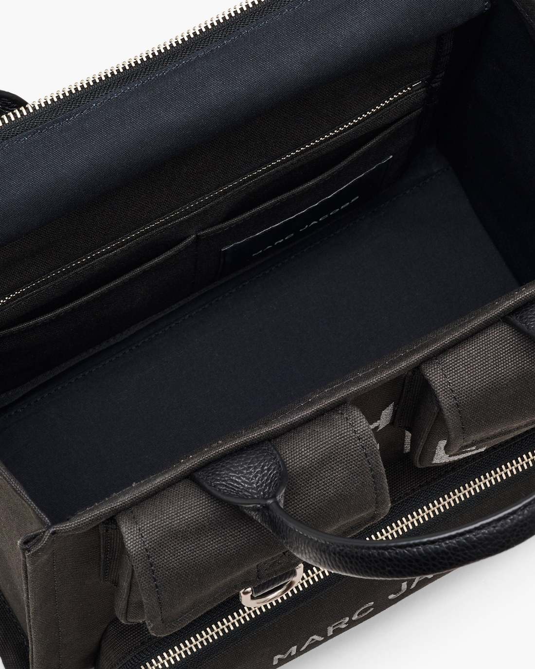 The Cargo Canvas Medium Tote Bag Black - Marc Jacobs