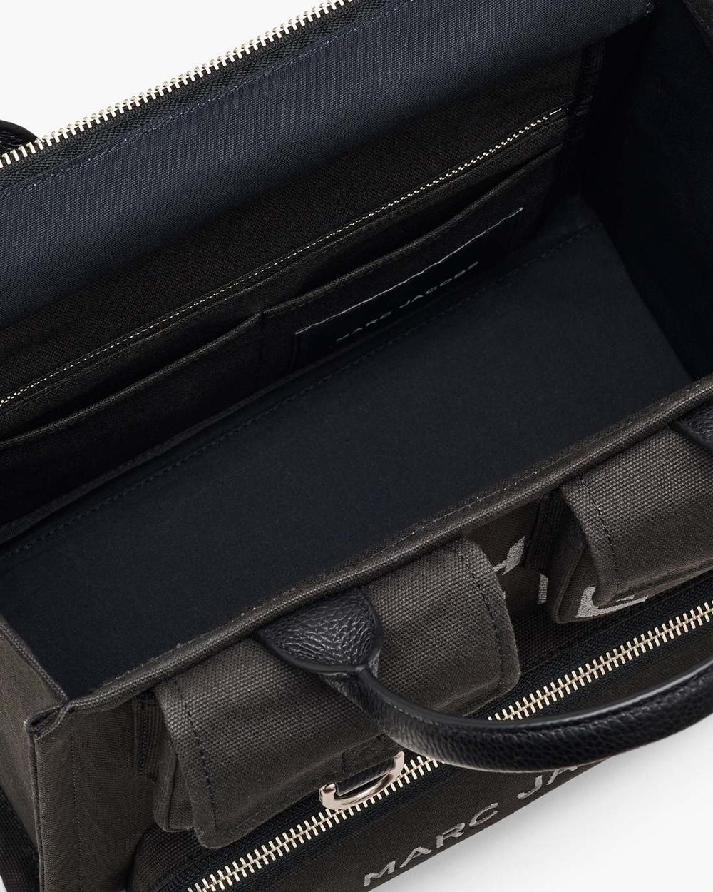 The Cargo Canvas Medium Tote Bag Black - Marc Jacobs