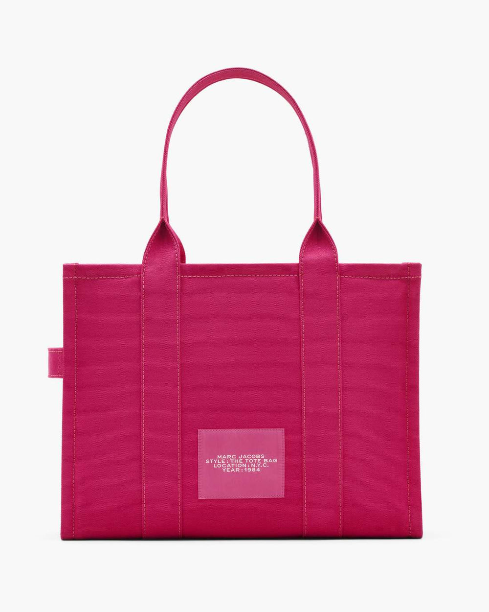 The Canvas Large Tote Bag Raspberry Pink - Marc Jacobs