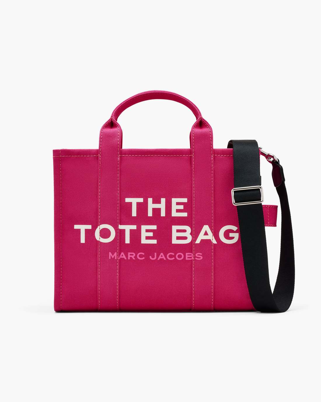The Canvas Medium Tote Bag Raspberry Pink - Marc Jacobs
