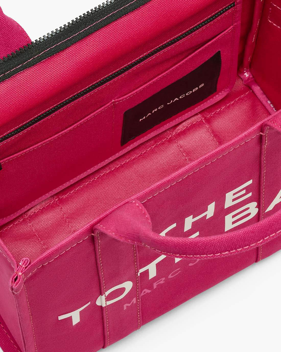 The Canvas Medium Tote Bag Raspberry Pink - Marc Jacobs
