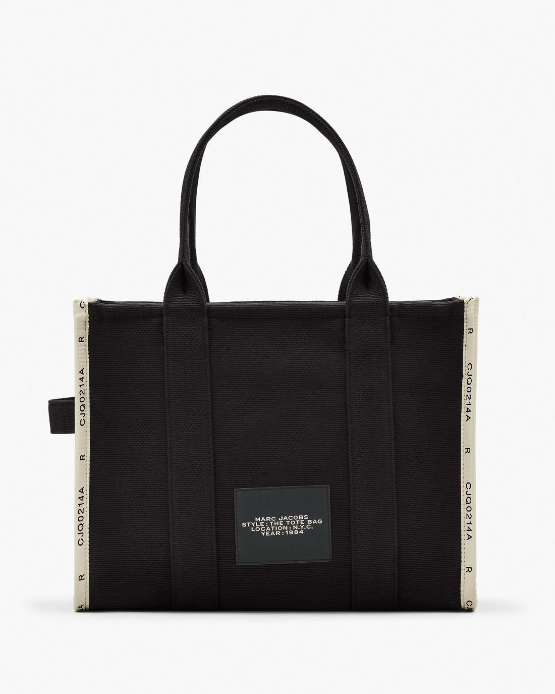 The Jacquard Large Tote Bag Black - Marc Jacobs