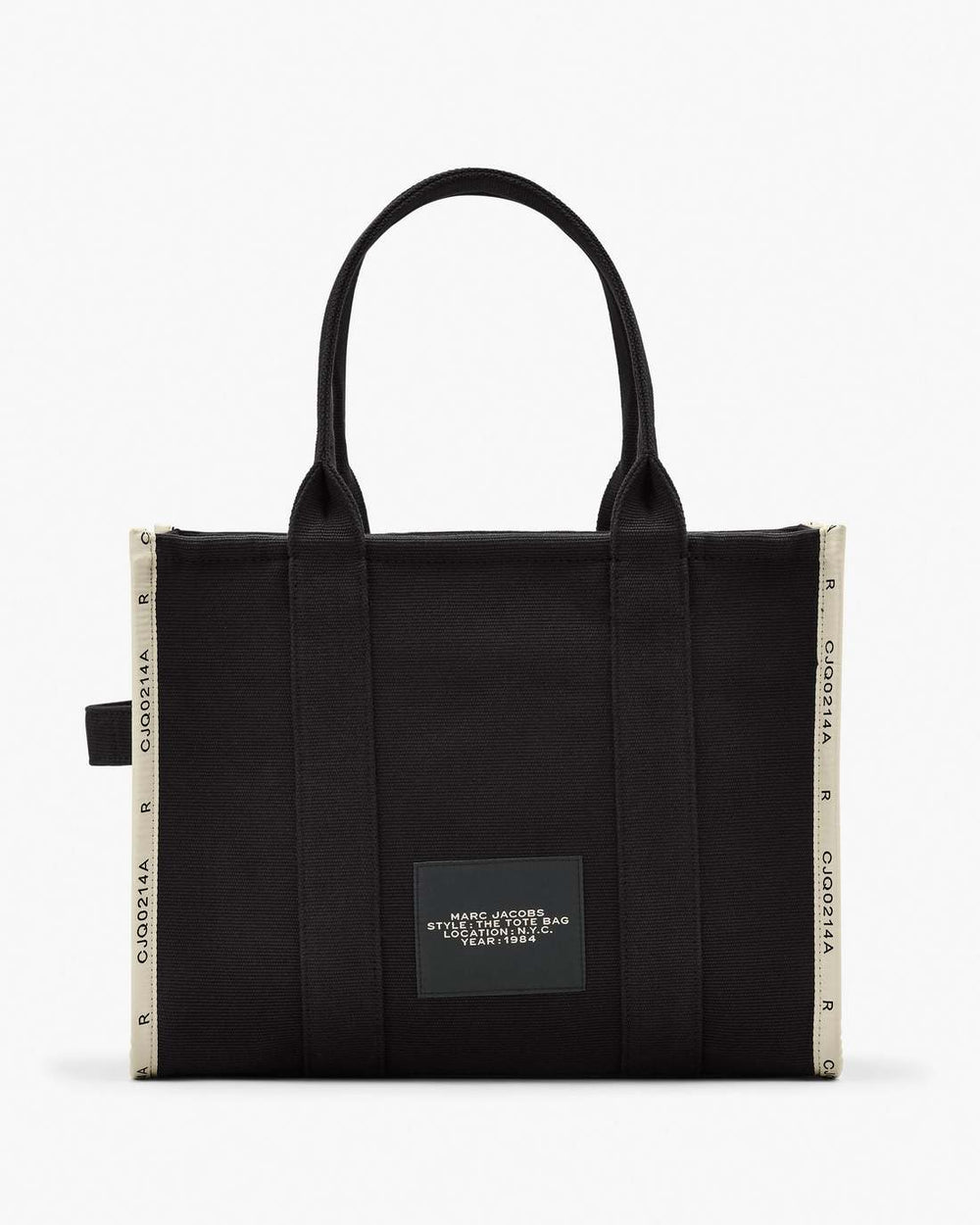 The Jacquard Large Tote Bag Black - Marc Jacobs