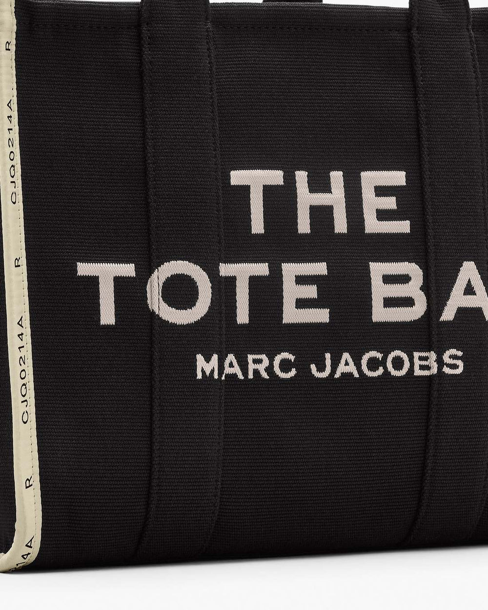 The Jacquard Large Tote Bag Black - Marc Jacobs