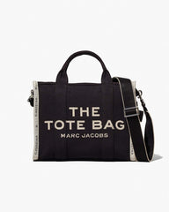 The Jacquard Medium Tote Bag Black - Marc Jacobs