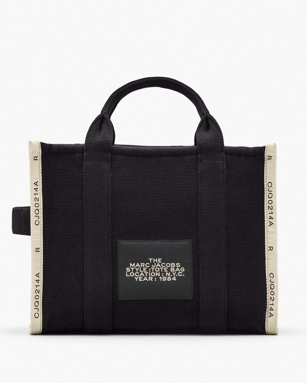 The Jacquard Medium Tote Bag Black - Marc Jacobs