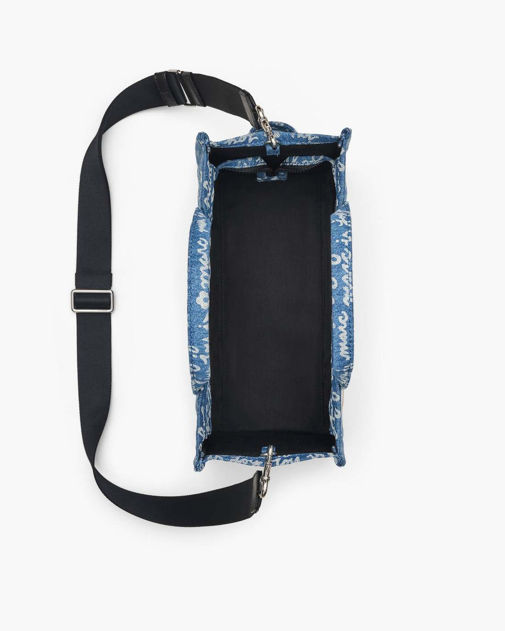 The Joy Denim Medium Tote Bag Indigo Multi - Marc Jacobs