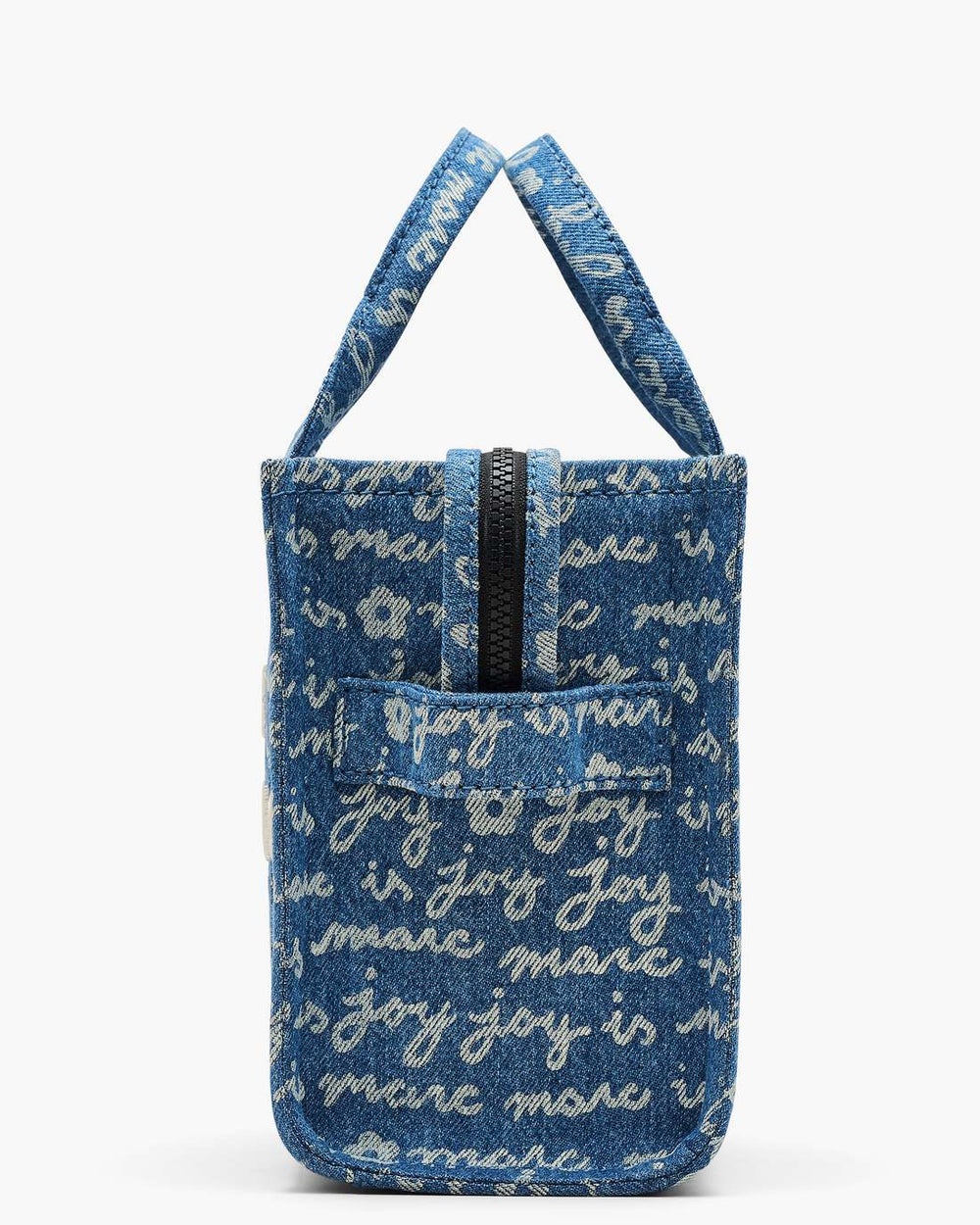 The Joy Denim Small Tote Bag Indigo Multi - Marc Jacobs