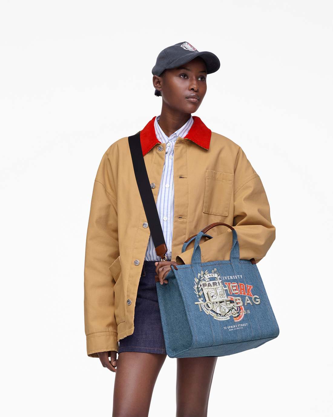 The A.P.C. X Marc Jacobs Denim Medium Tote Bag Washed Indigo - Marc Jacobs