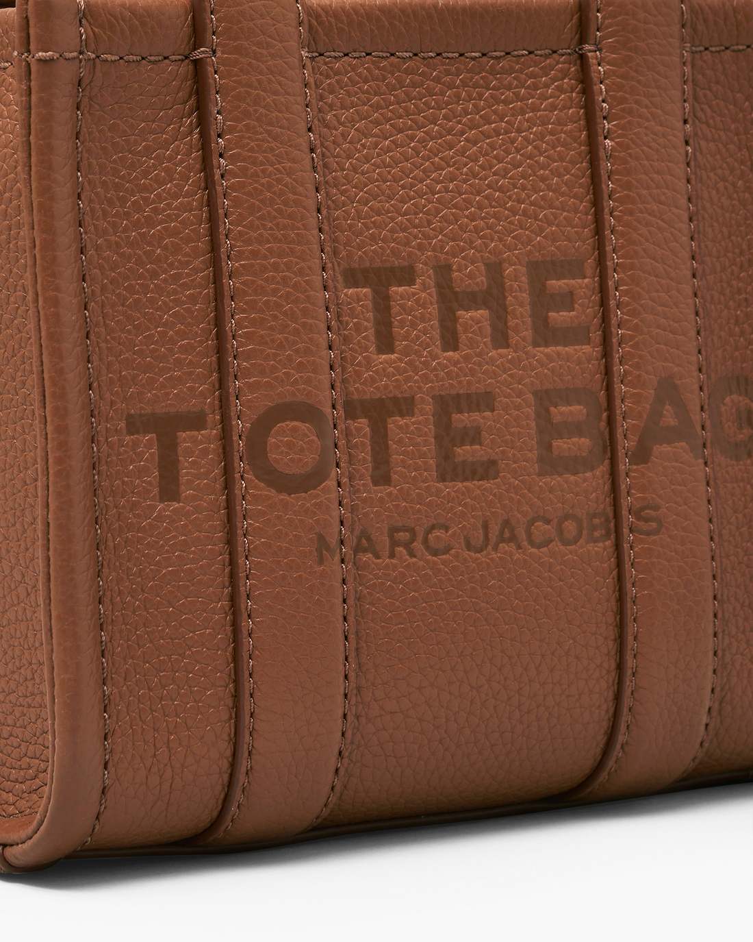 The Leather Crossbody Tote Bag Argan Oil - Marc Jacobs