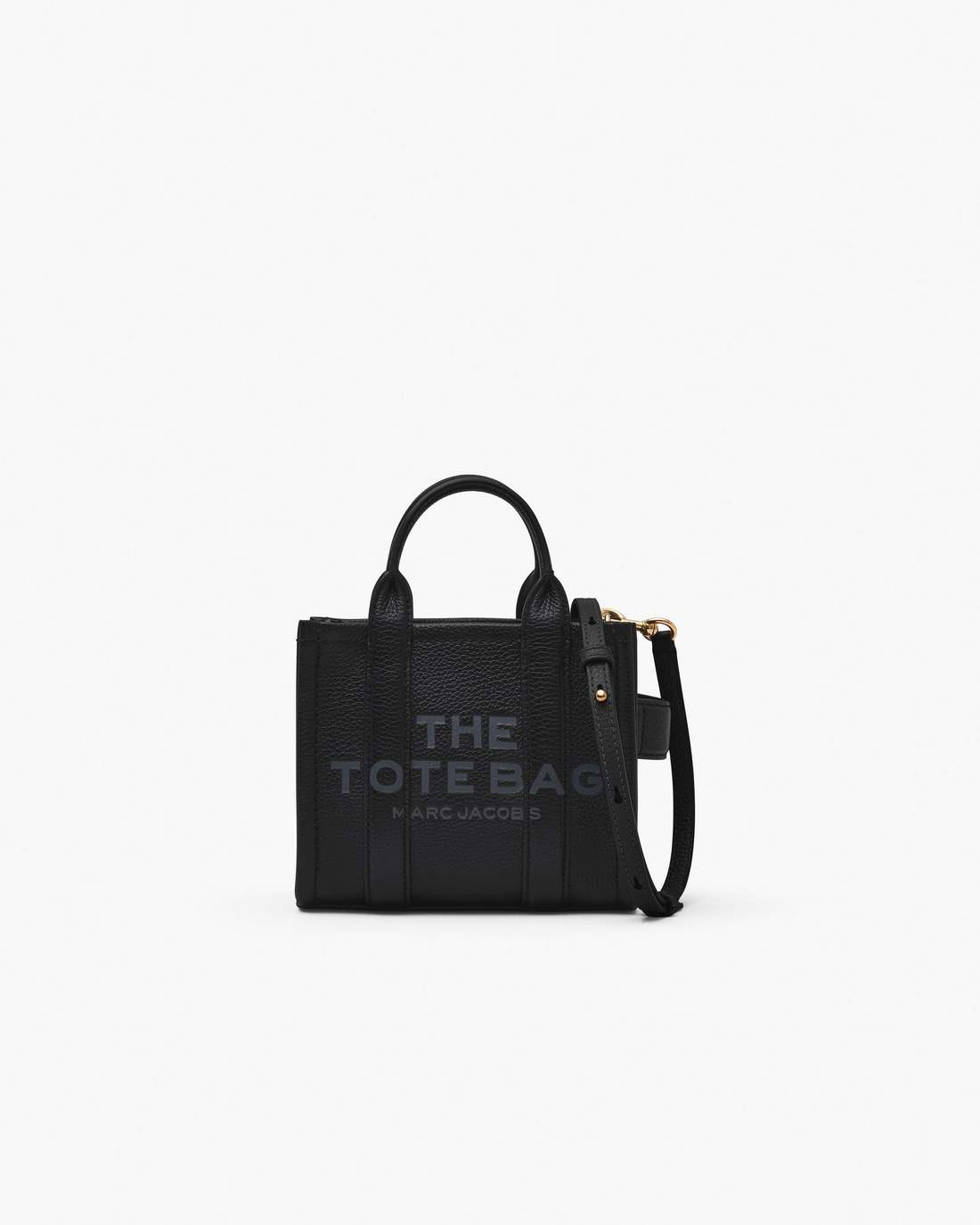 The Leather Crossbody Tote Bag Black - Marc Jacobs