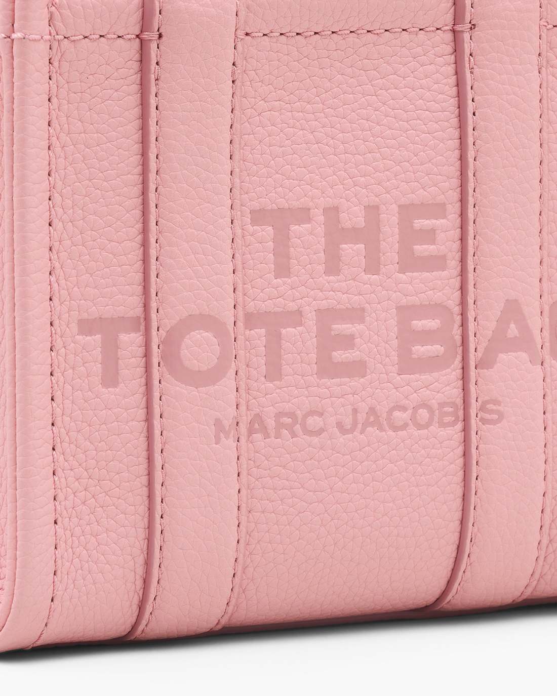The Leather Crossbody Tote Bag Ribbon Pink - Marc Jacobs