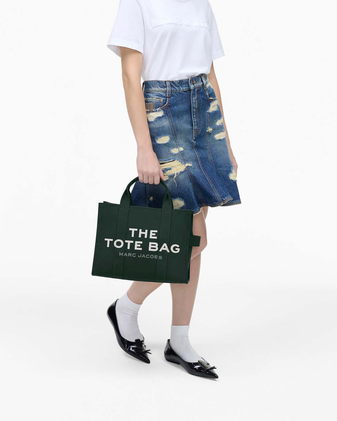 The Canvas Medium Tote Bag Ivy - Marc Jacobs