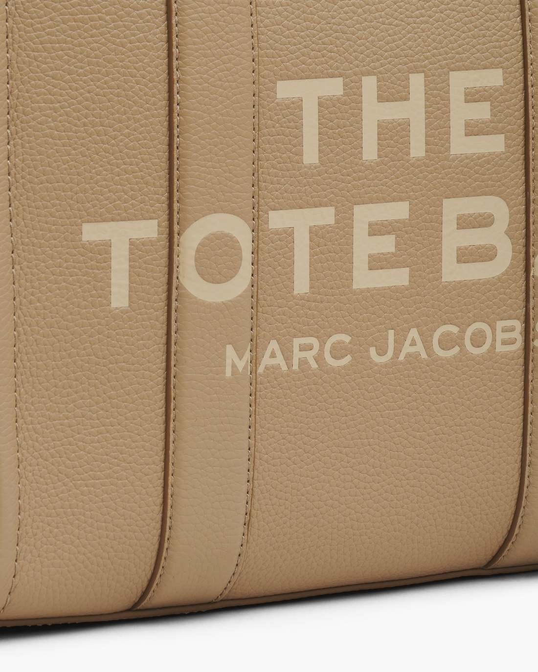 The Leather Medium Tote Bag Camel - Marc Jacobs