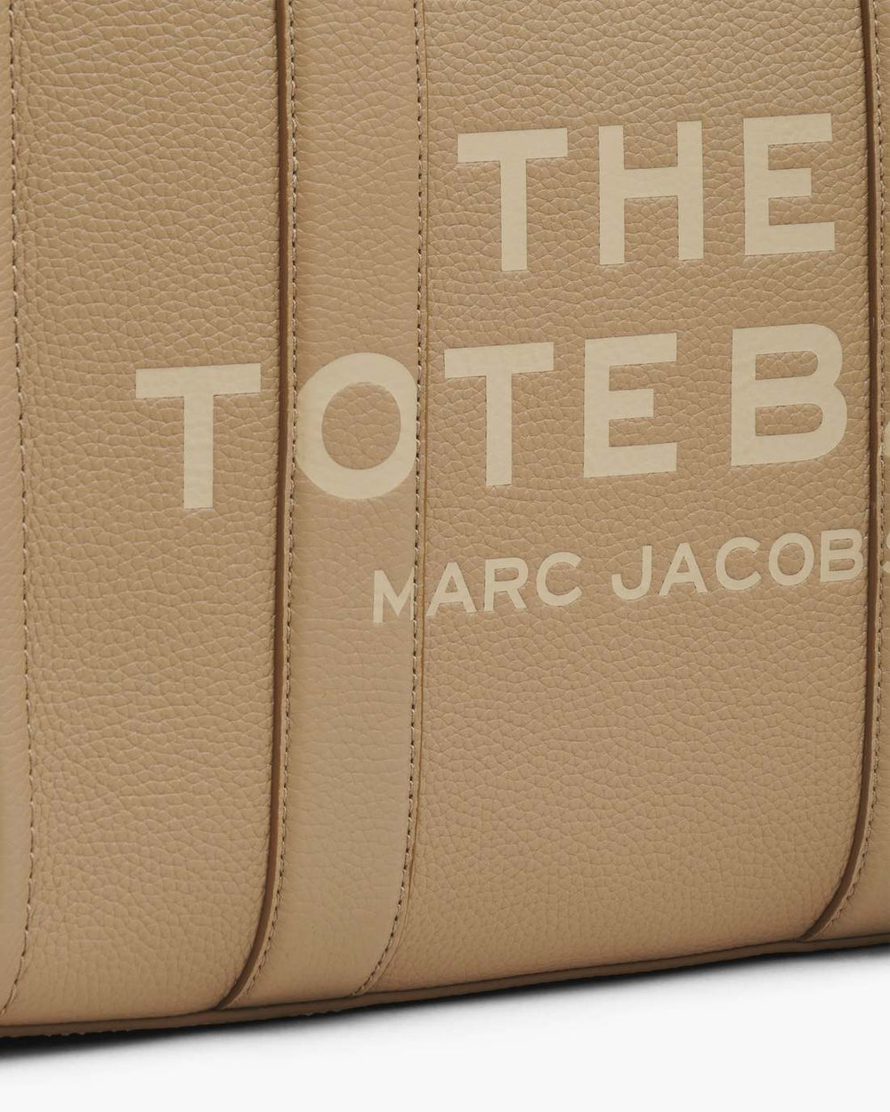 The Leather Medium Tote Bag Camel - Marc Jacobs