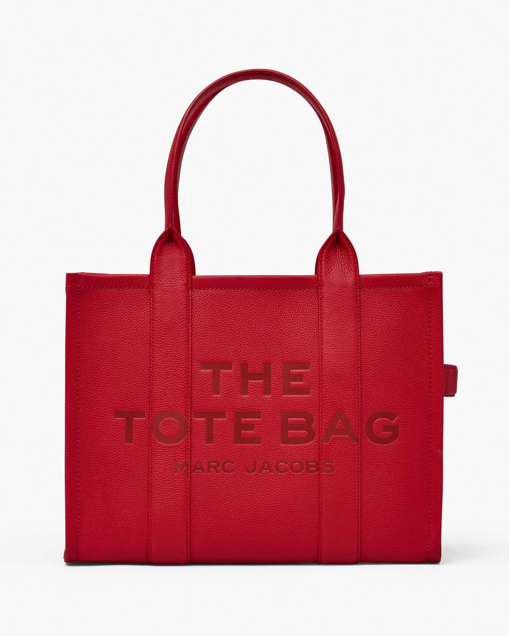 The Leather Large Tote Bag True Red - Marc Jacobs
