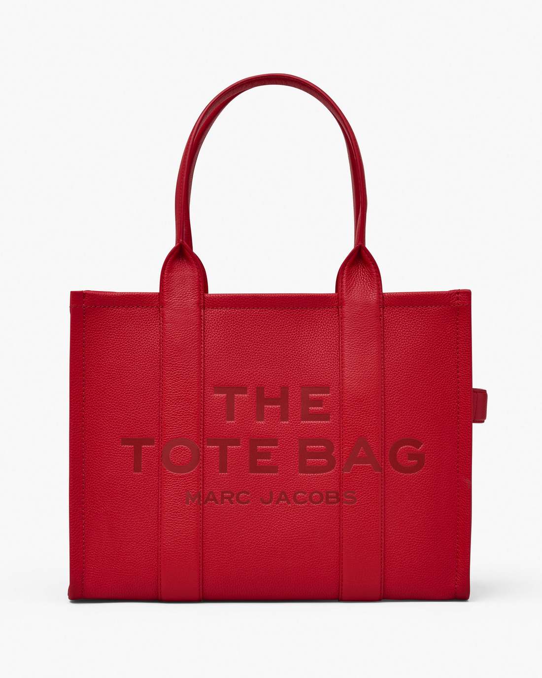The Leather Large Tote Bag True Red - Marc Jacobs