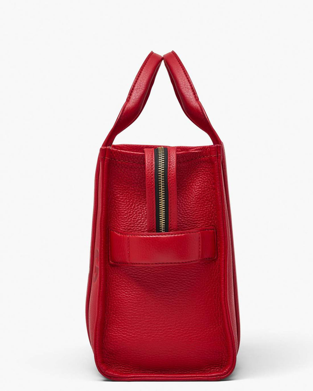 The Leather Medium Tote Bag True Red - Marc Jacobs