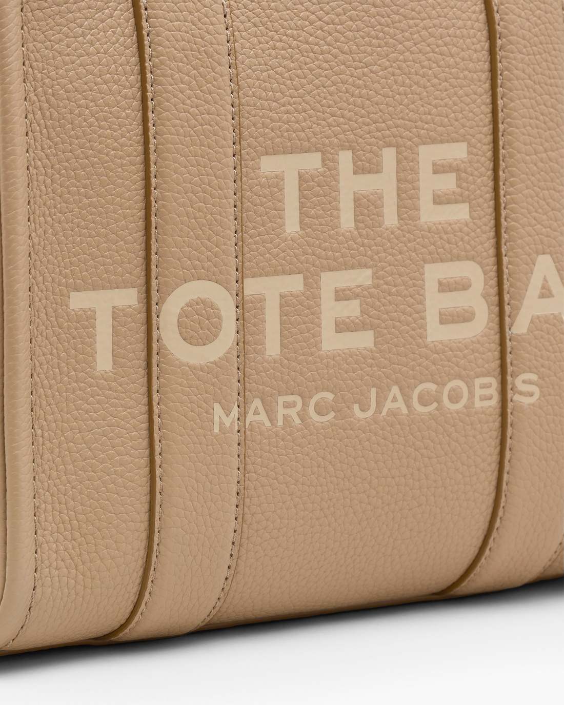 The Leather Small Tote Bag Camel - Marc Jacobs