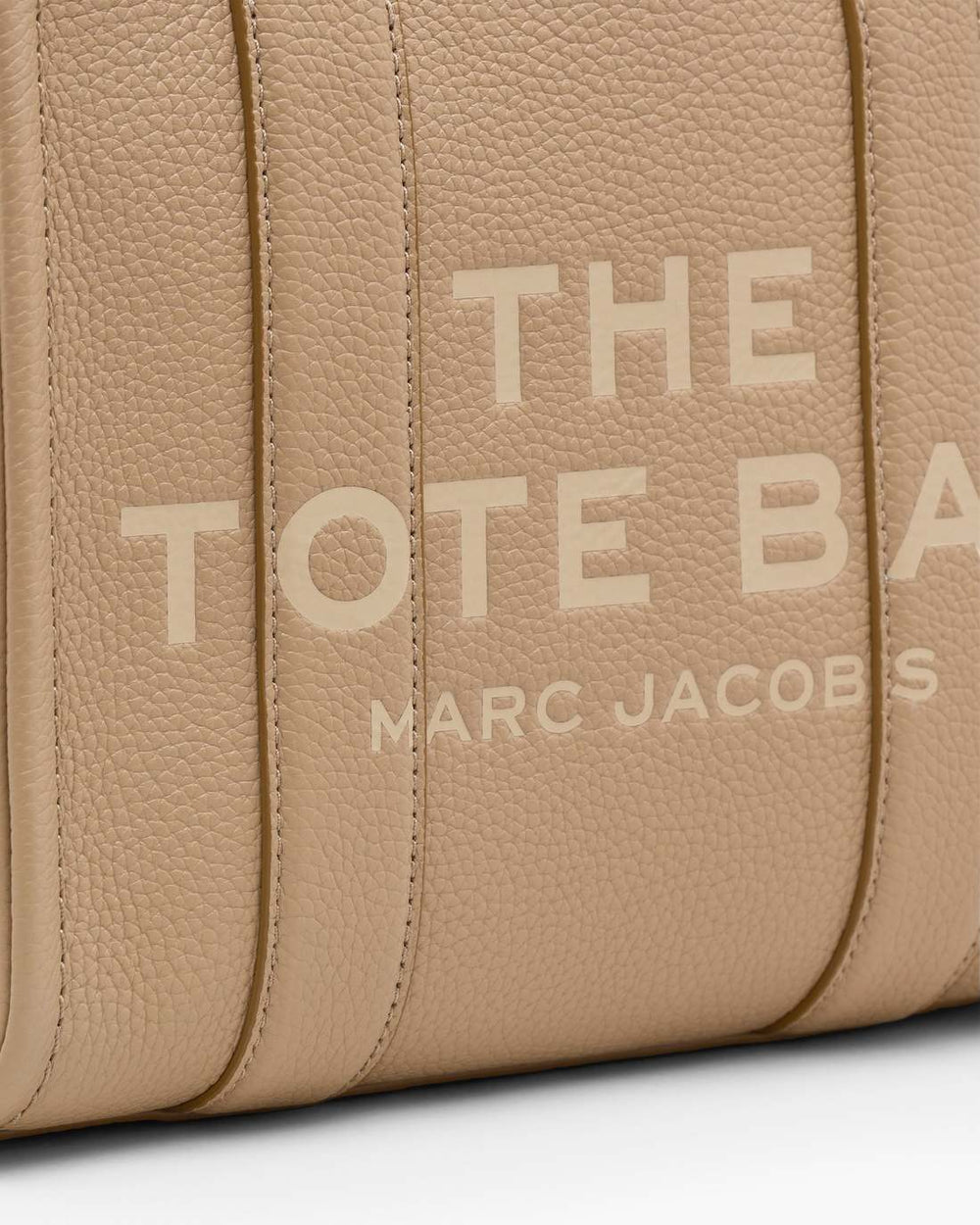 The Leather Small Tote Bag Camel - Marc Jacobs