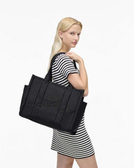 The Puffy Nylon Large Tote Bag Black - Marc Jacobs