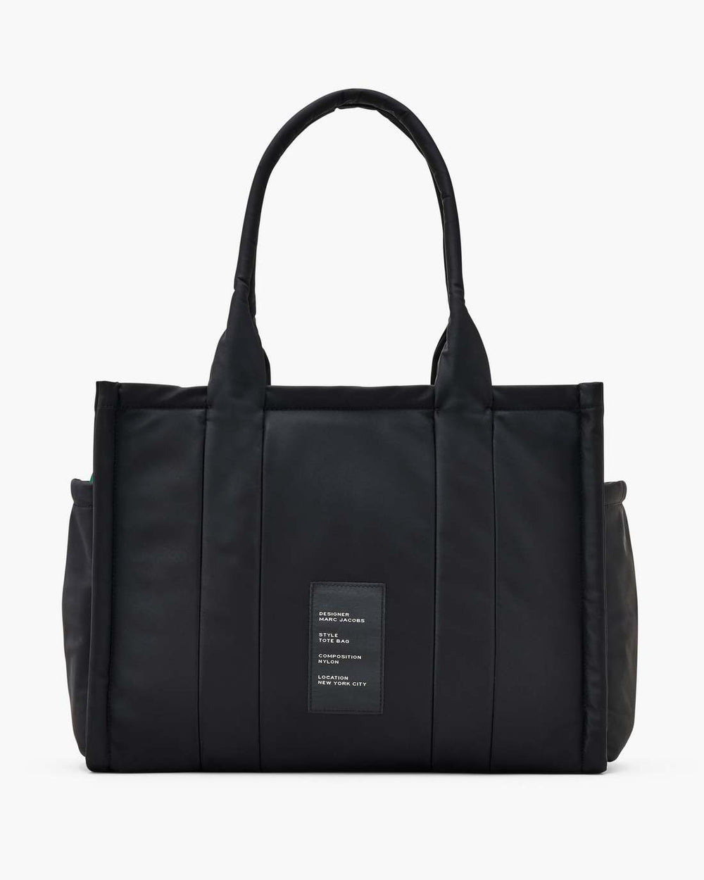 The Puffy Nylon Large Tote Bag Black - Marc Jacobs