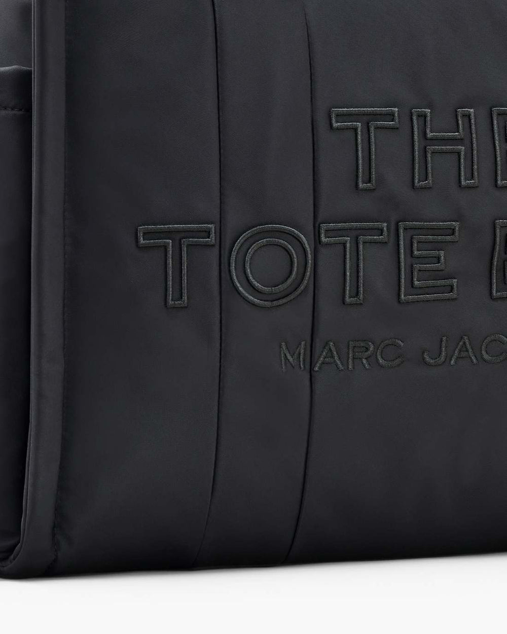 The Puffy Nylon Large Tote Bag Black - Marc Jacobs