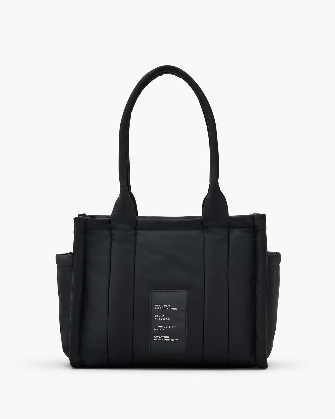 The Puffy Nylon Medium Tote Bag Black - Marc Jacobs
