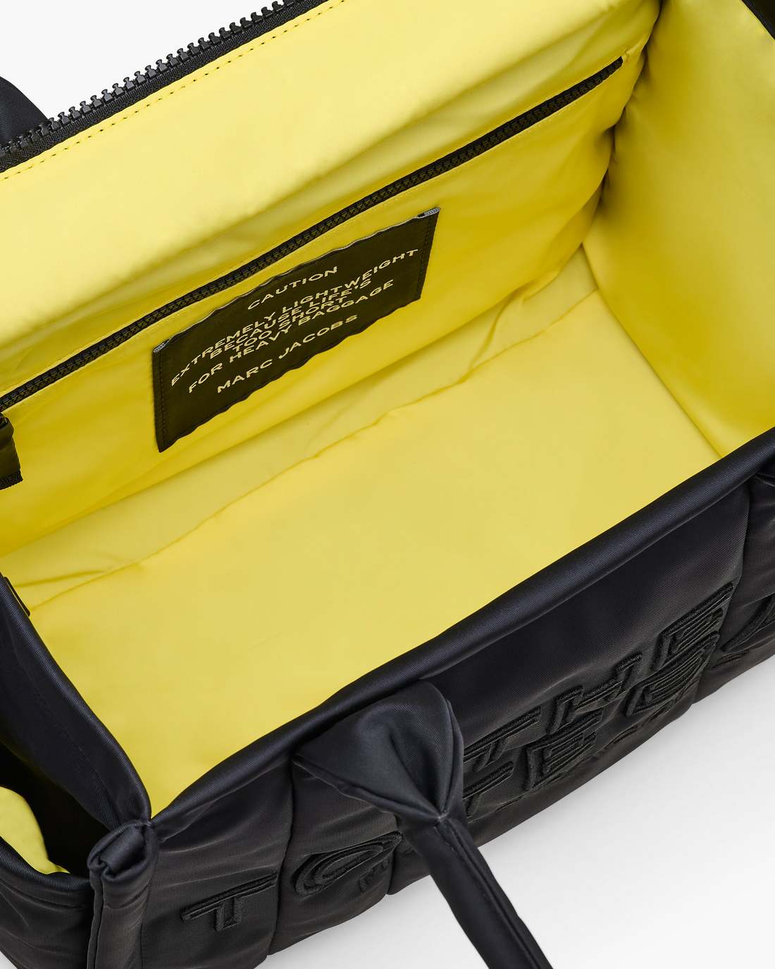 The Puffy Nylon Medium Tote Bag Black - Marc Jacobs