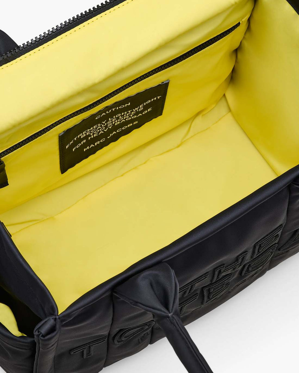 The Puffy Nylon Medium Tote Bag Black - Marc Jacobs