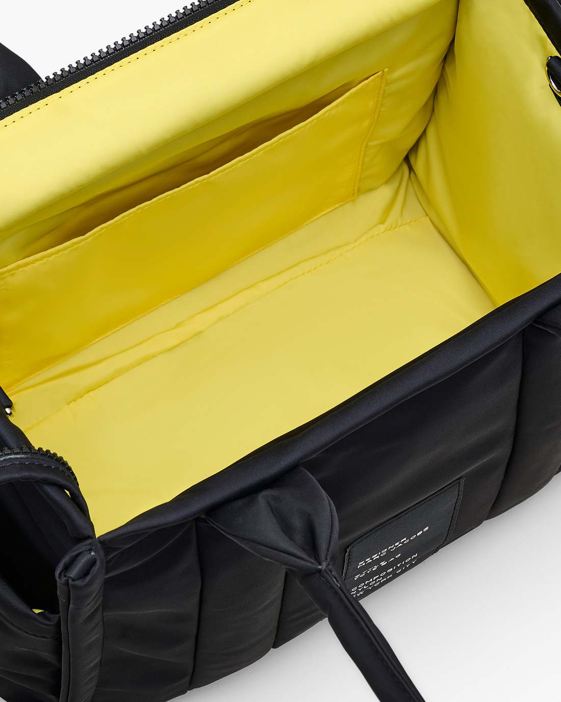 The Puffy Nylon Medium Tote Bag Black - Marc Jacobs