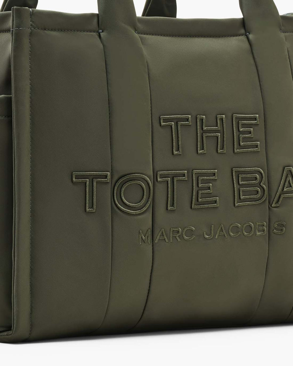 The Puffy Nylon Large Tote Bag Army Green - Marc Jacobs