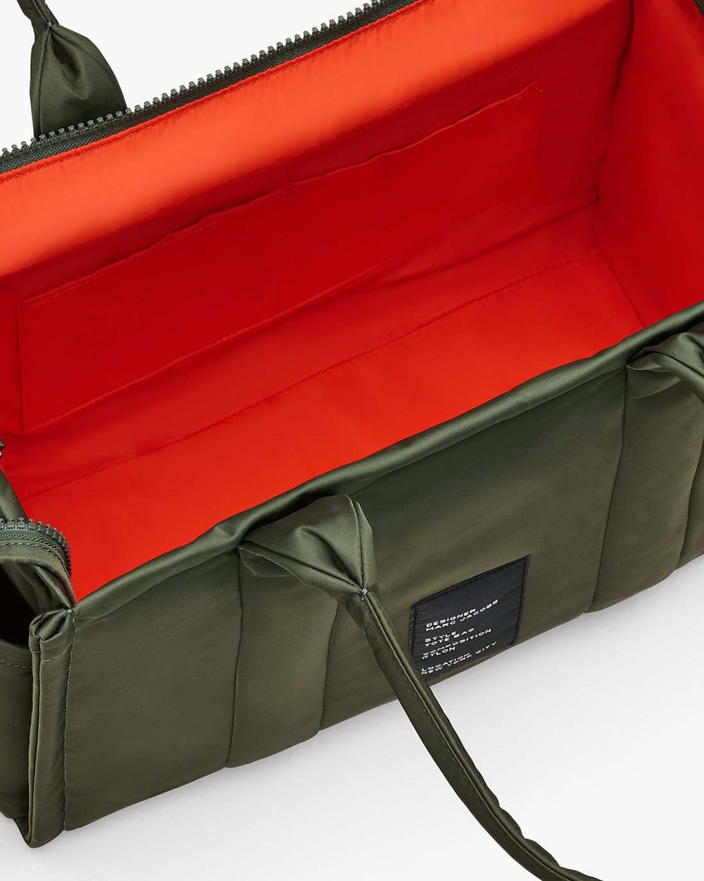 The Puffy Nylon Large Tote Bag Army Green - Marc Jacobs