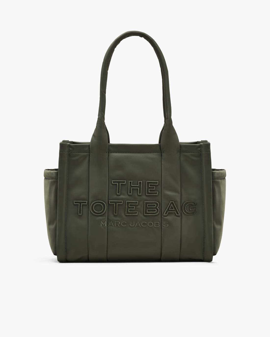 The Puffy Nylon Medium Tote Bag Army Green - Marc Jacobs
