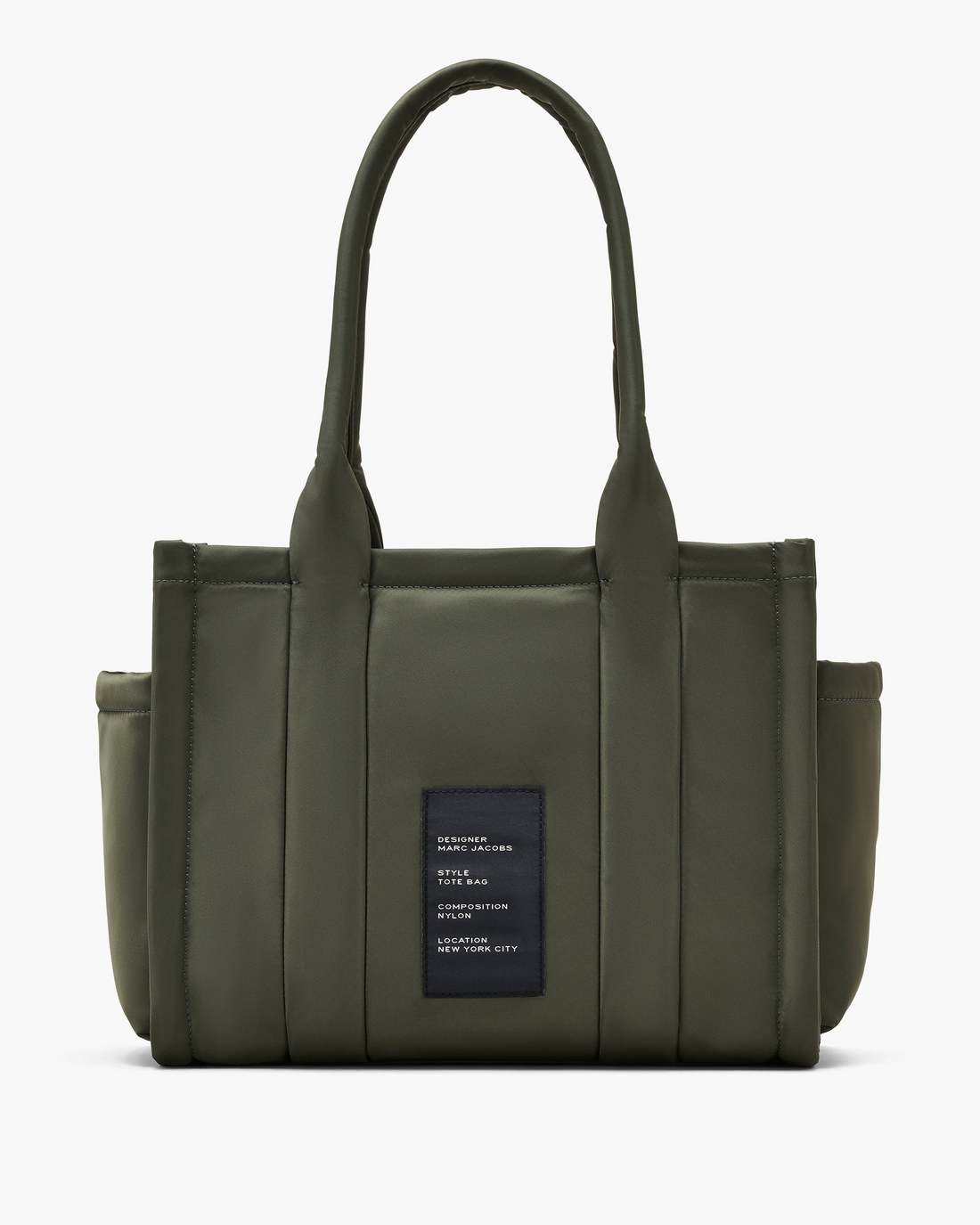 The Puffy Nylon Medium Tote Bag Army Green - Marc Jacobs