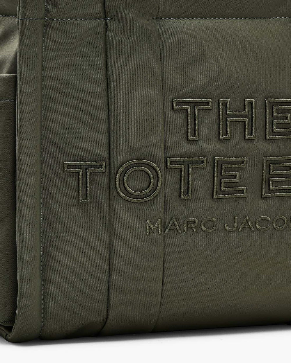 The Puffy Nylon Medium Tote Bag Army Green - Marc Jacobs
